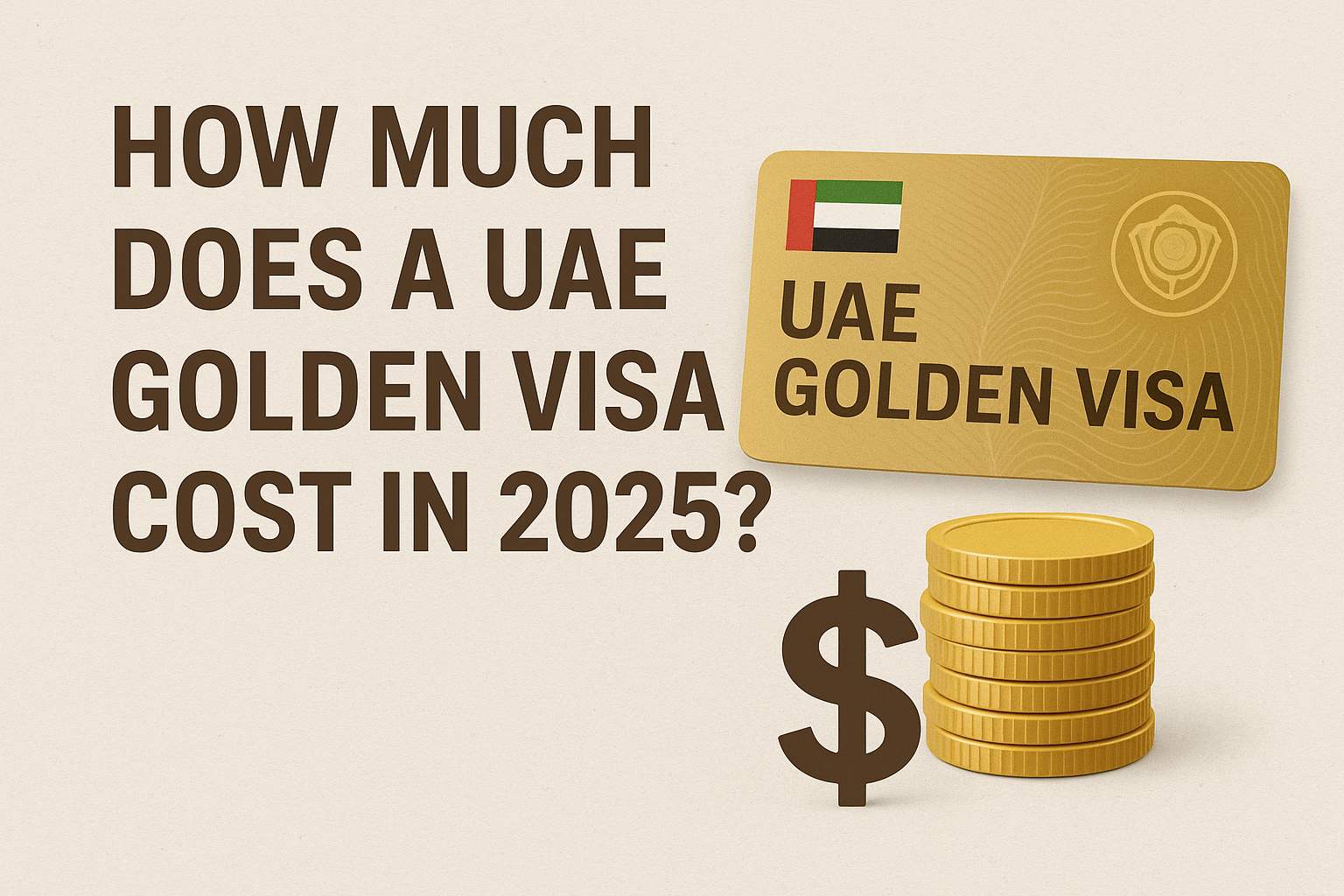 UAE Golden Visa Cost
