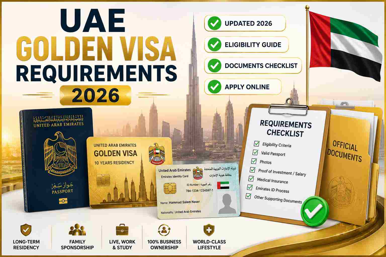 UAE Golden Visa Requirements