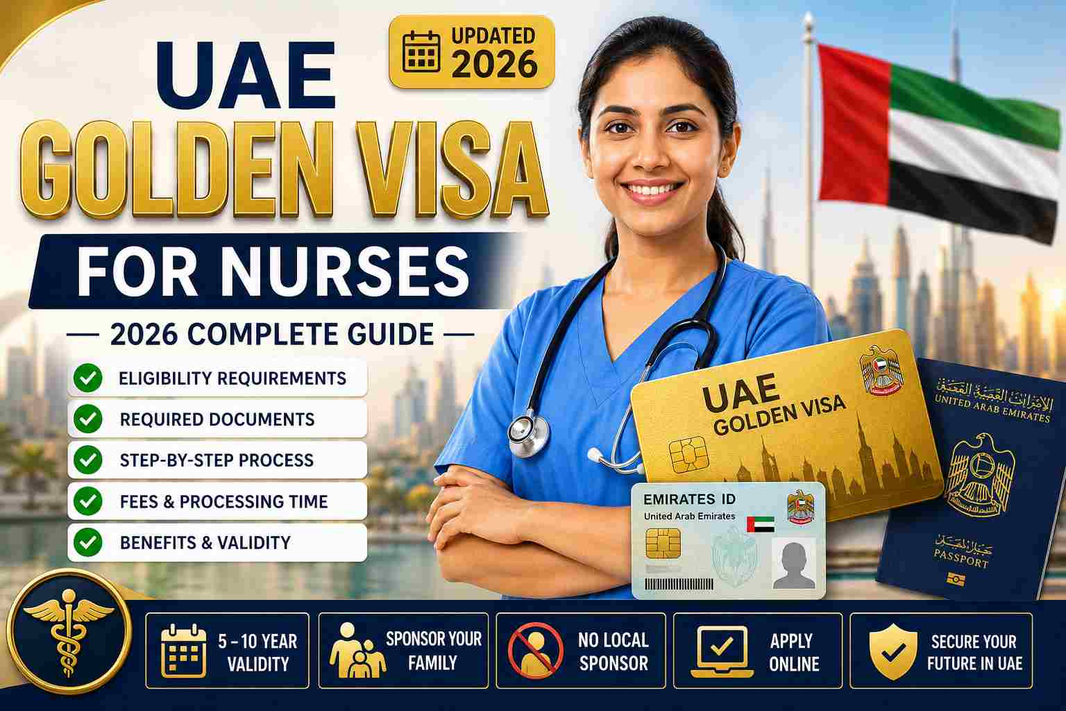 UAE Golden Visa for Nurses