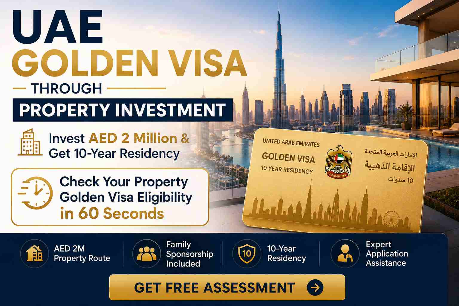 UAE Golden Visa Through Property Investment