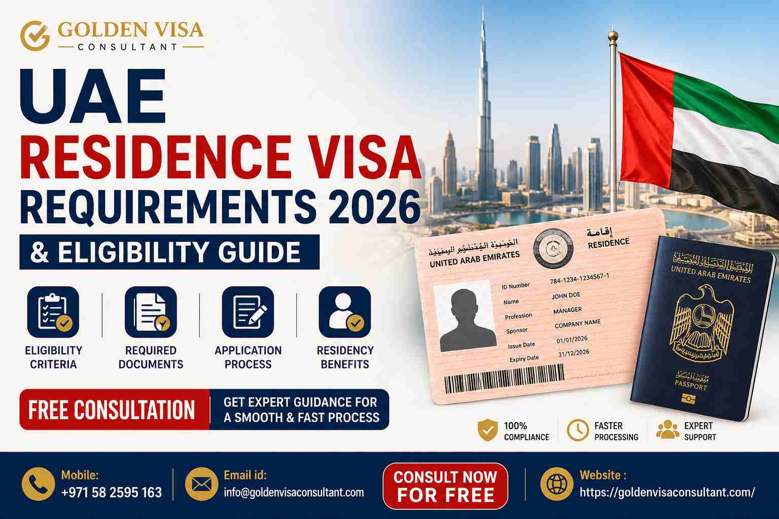 UAE Residence Visa Requirements